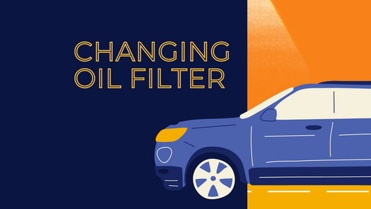 Changing oil filter