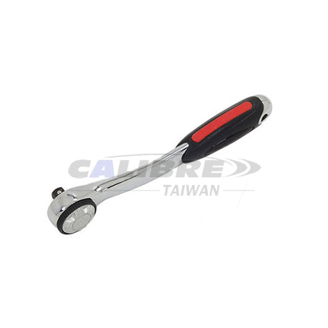 72T 1/4 ” Dr Chrome Curved Ratchet Handle