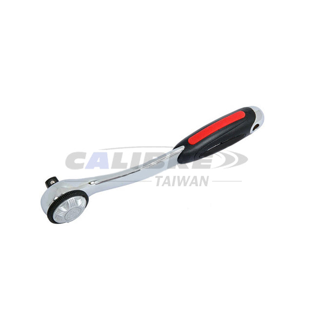 72T 3/8” Dr Chrome Curved Ratchet Handle