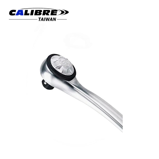 72T 3/8” Dr Chrome Curved Ratchet Handle