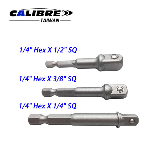 3pc Power Extension Bar Set