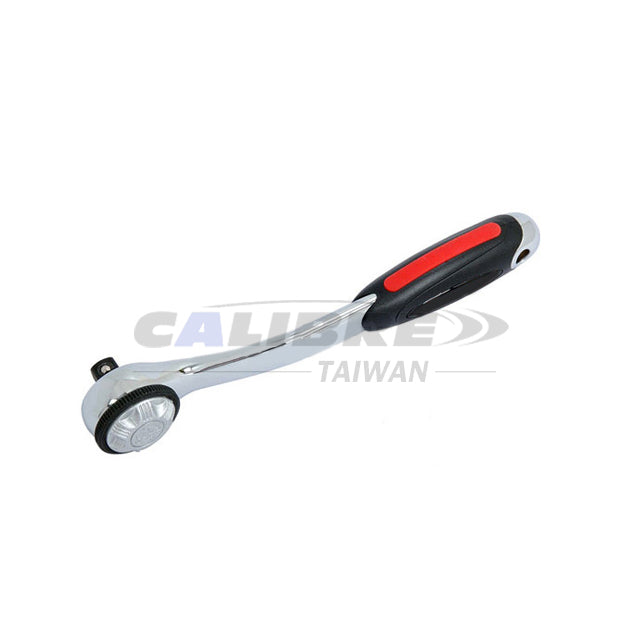 72T 1/2” Dr Chrome Curved Ratchet Handle