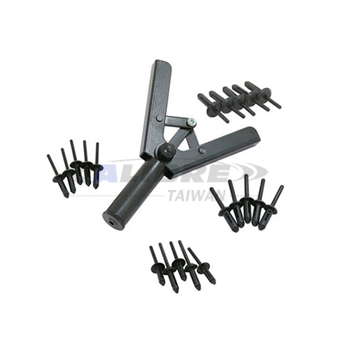 41pc Plastic Riveter Set