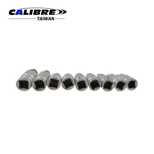 9pc 1/2” Drive Hex Bit Set