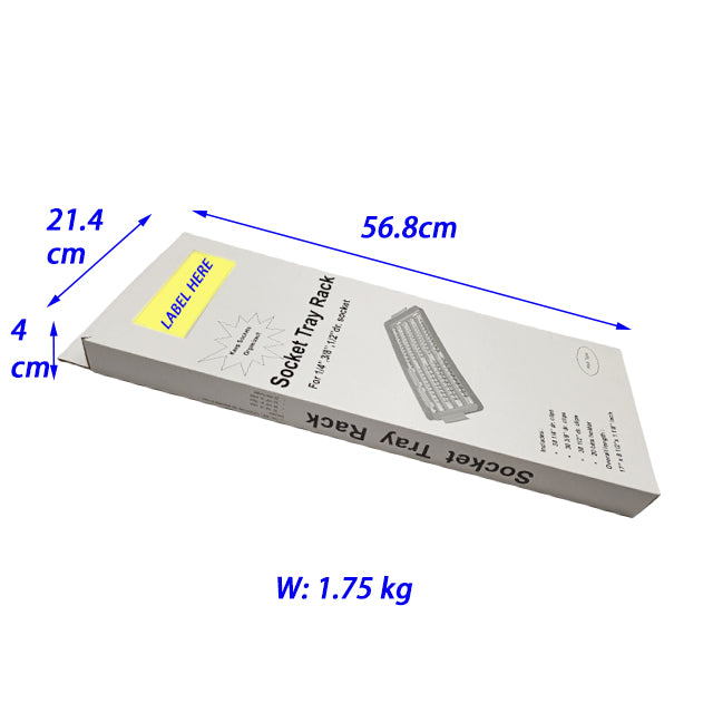 Socket Rail Tray