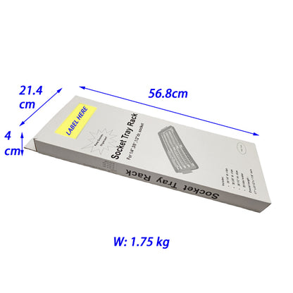 Socket Rail Tray