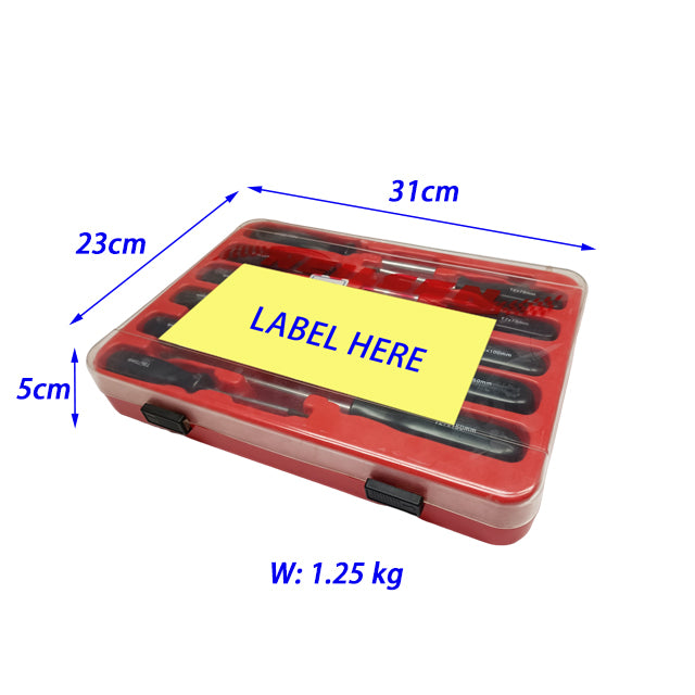 11pc Tamper Proof Star Screwdriver Set