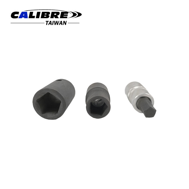 3pc 1/2” Dr Brake Socket & Bit Set