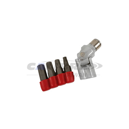 5pc 3/8” Dr Universal Joint Star Bit Set