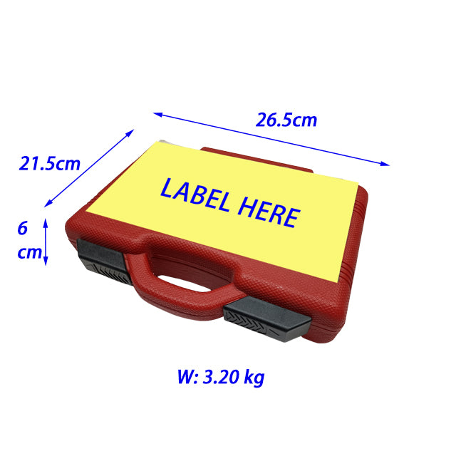 6pc 3/4” 12PT E-Socket Set