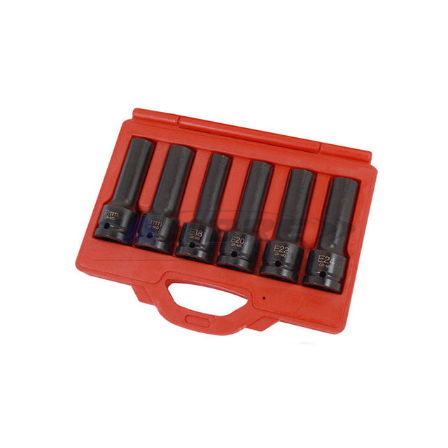 6pc 3/4” 12PT E-Socket Set