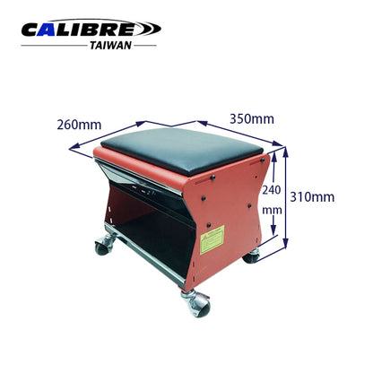 Mobile Work Chair Mechanics Trolley Seat