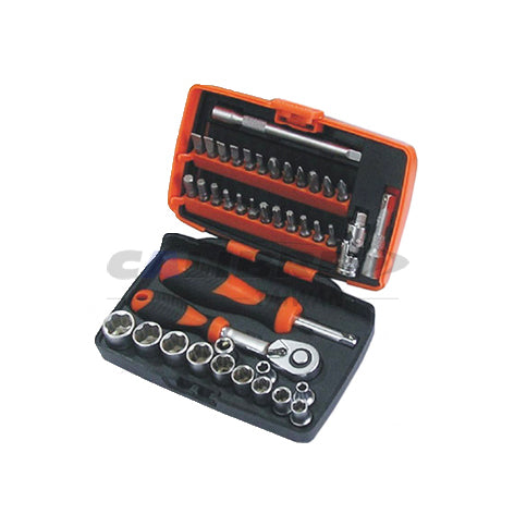 41 pc Socket & Bit Set