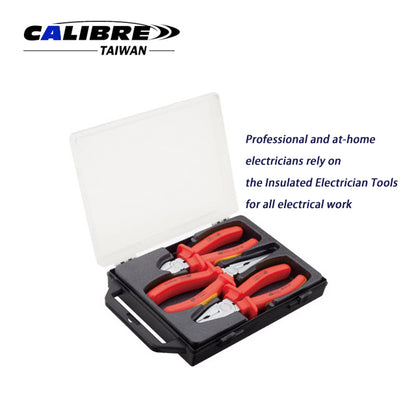 3pc 1000V VDE Pliers Tool Set