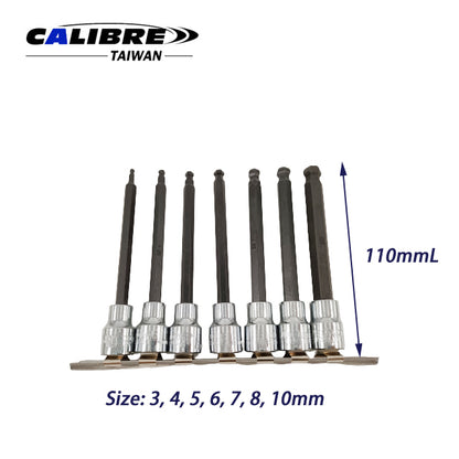 Long Ball End Hex Socket Set