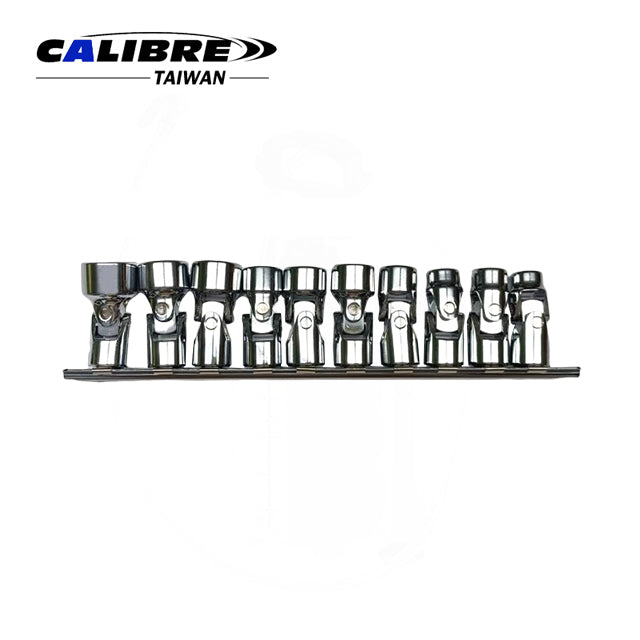 10pc 3/8” Universal Joint Socket Set