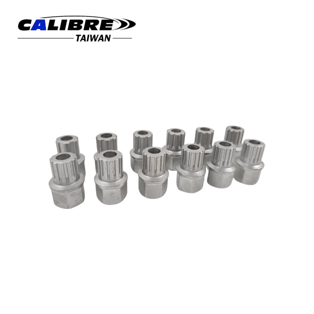 12pcs VW Wheel Lock Screw Socket Set