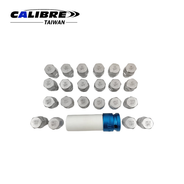 23pcs VW Wheel Lock Screw Socket Set