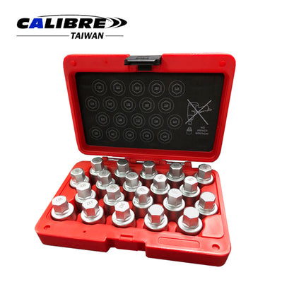 20pc Wheel Locking Nut Key Set