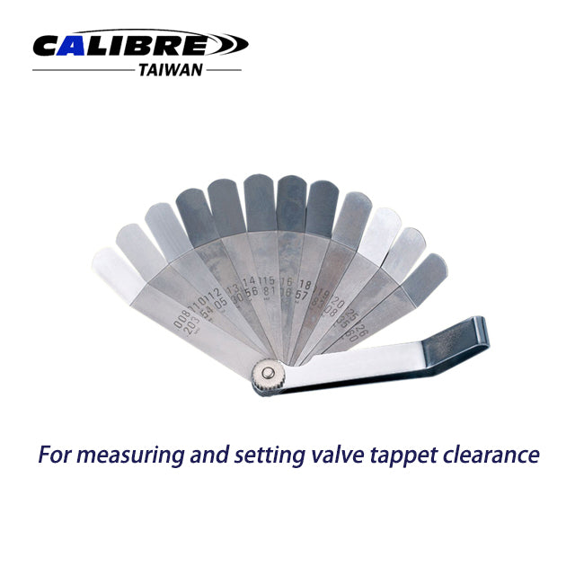 12 Blades Offset Feeler Gauge