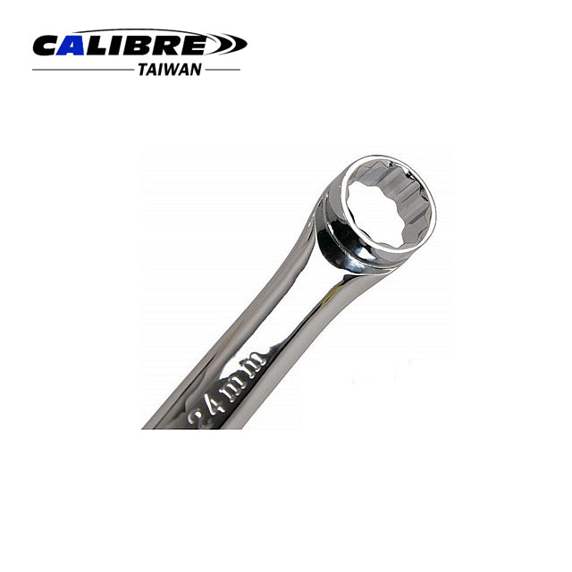 7pc 10-24mm Extra Long Ring Spanner Set