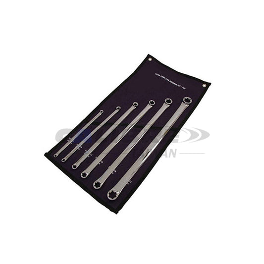 6pc Extra long E-TX Spanner Set