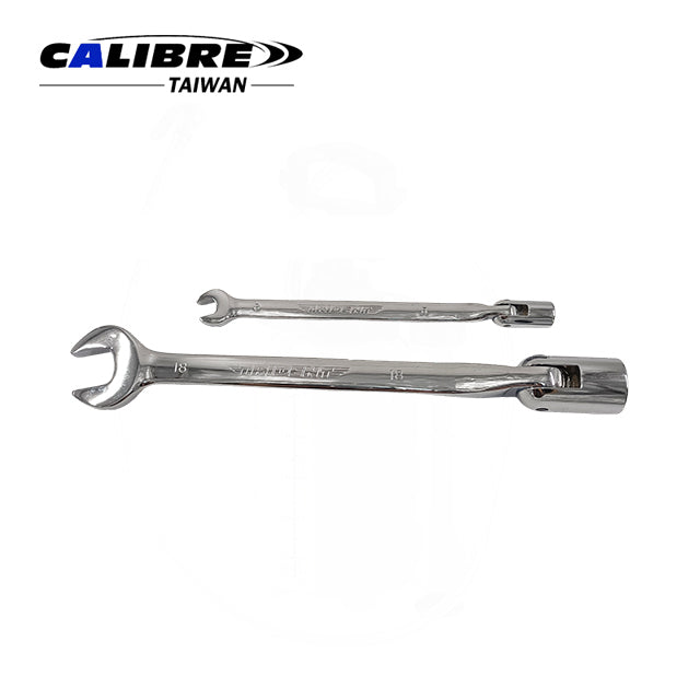 12pc Swivel Head Socket Spanners