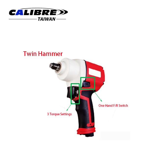 Composite Twin Hammer Impact Wrench