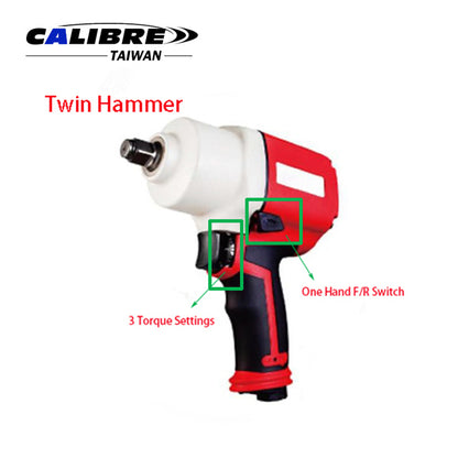 Composite Twin Hammer Impact Wrench