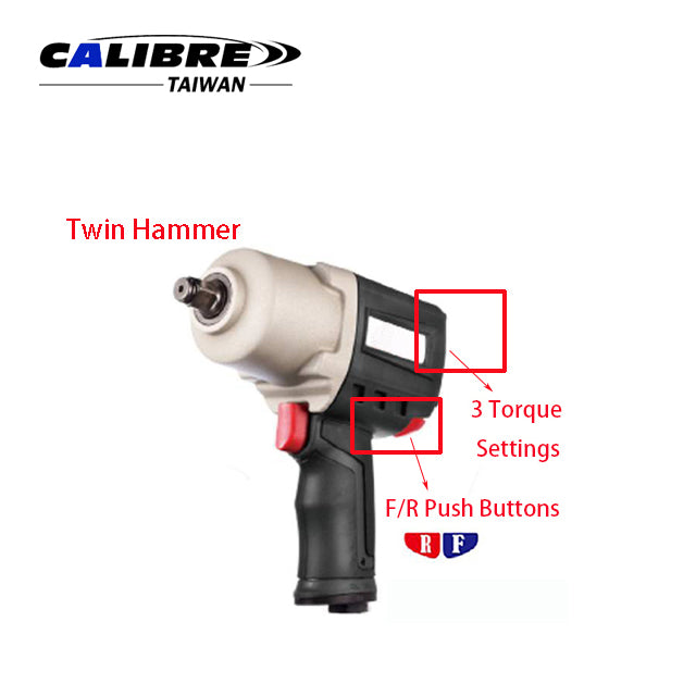 Composite Twin Hammer Impact Wrench