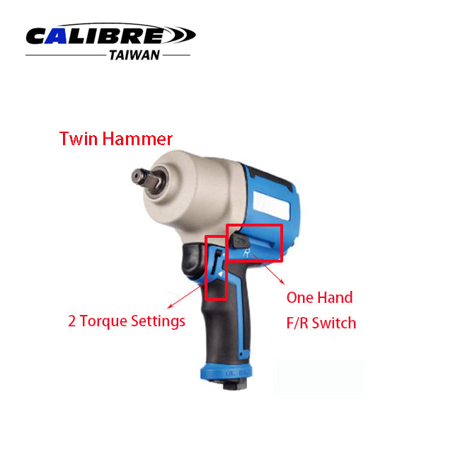 Composite Twin Hammer Impact Wrench