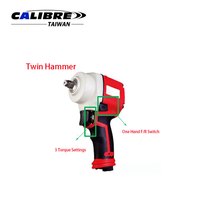 Twin Hammer Mini Impact Wrench