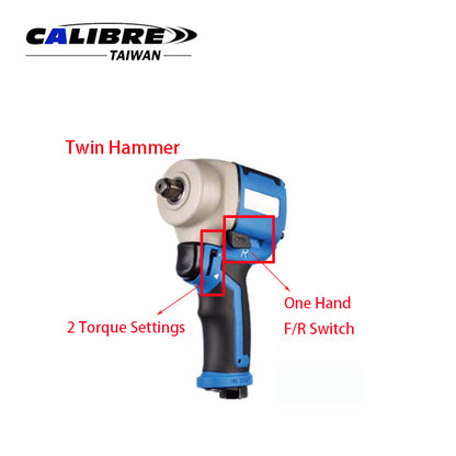 Twin Hammer Mini Impact Wrench