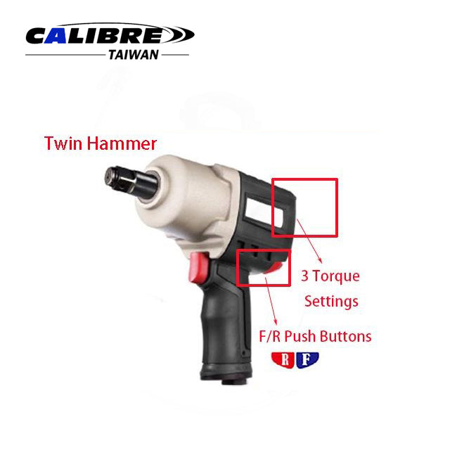 Composite Twin Hammer Impact Wrench