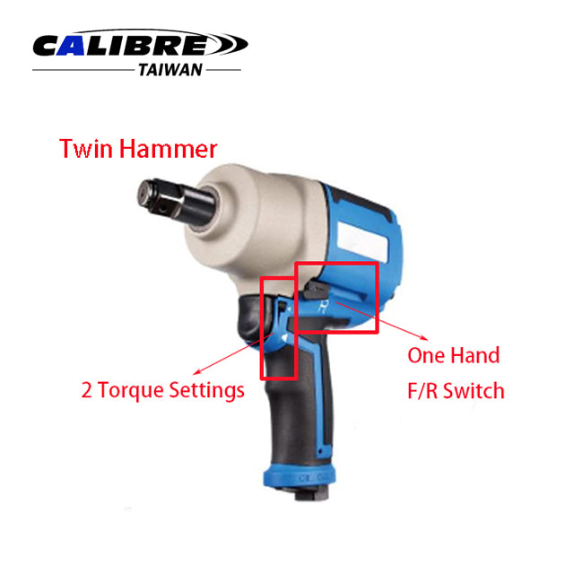 Composite Twin Hammer Impact Wrench