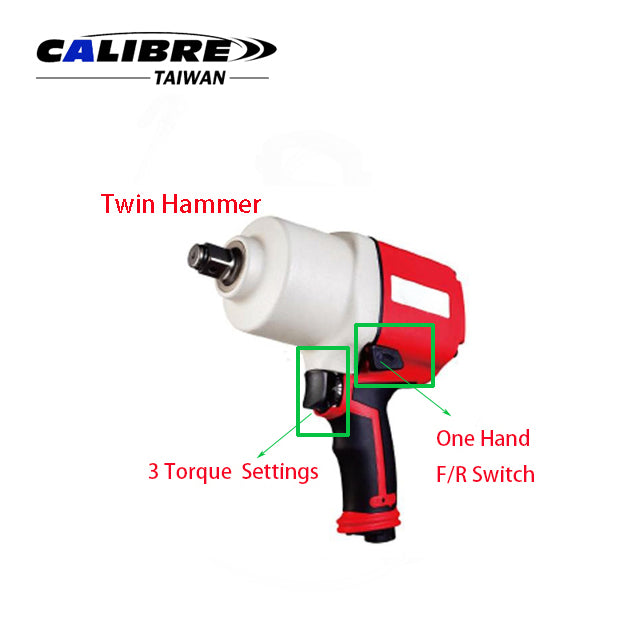 Composite Twin Hammer Impact Wrench