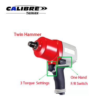 Composite Twin Hammer Impact Wrench