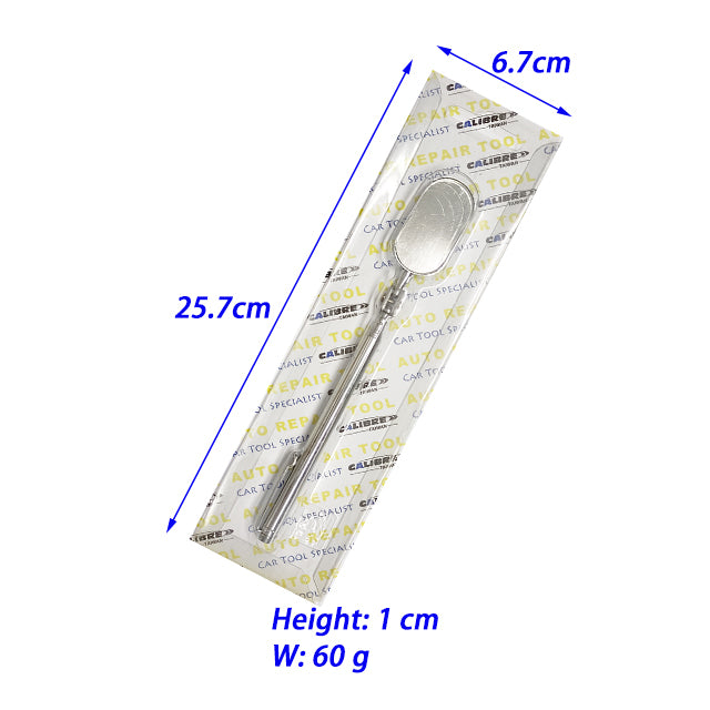 25x50mm Telescopic Oval Inspection Mirror