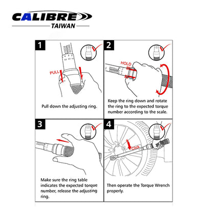 3/8” Dr 48 Teeth Dual Way Torque Wrench