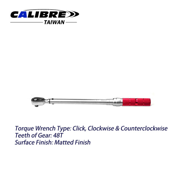 1/2” Dr 48 Teeth Dual Way Torque Wrench