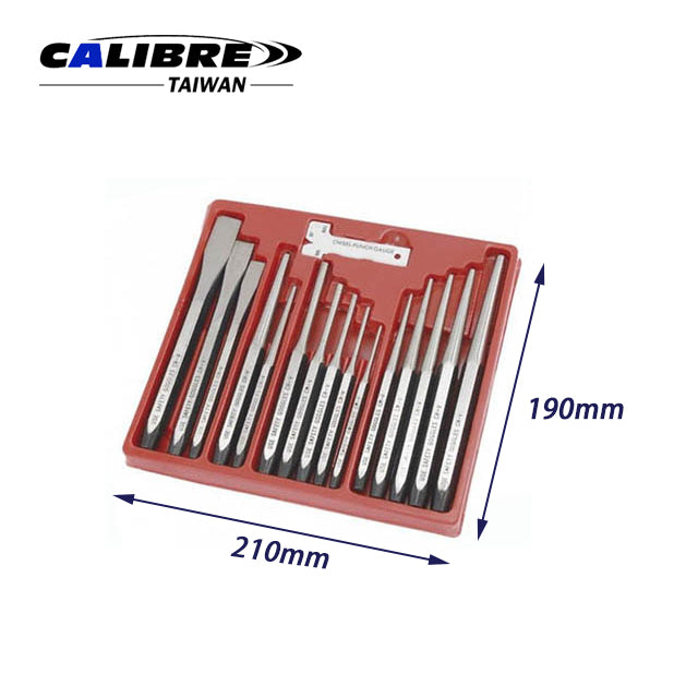 16pc Punch & Chisel Set