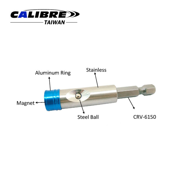 One-Touch Magnetic Bit Holder