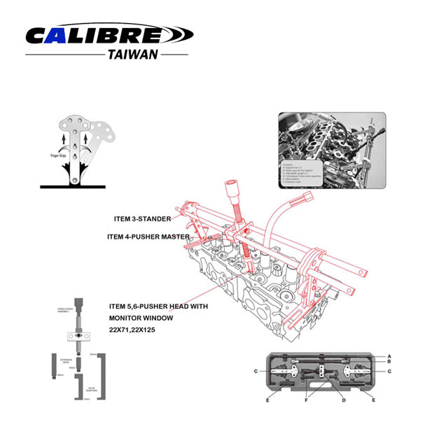 Valve Spring Compressor Kit