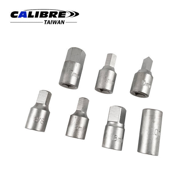 14PC Drain Plug Key Set