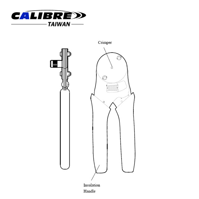 CA360001 - CALIBRE Closed-Barrel D-Sub Contacts Crimping tool