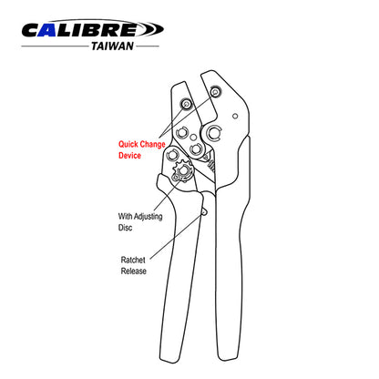 Quick Interchangeable Crimping Tool
