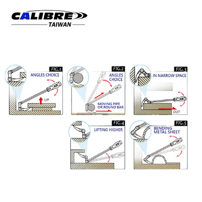 CA40030 - CALIBRE Double Joint Free Long Pry Bar