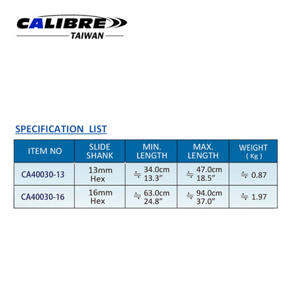 CA40030 - CALIBRE Double Joint Free Long Pry Bar