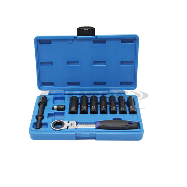 3/8” Dr. Vibroshock Impact Tool Kit Set