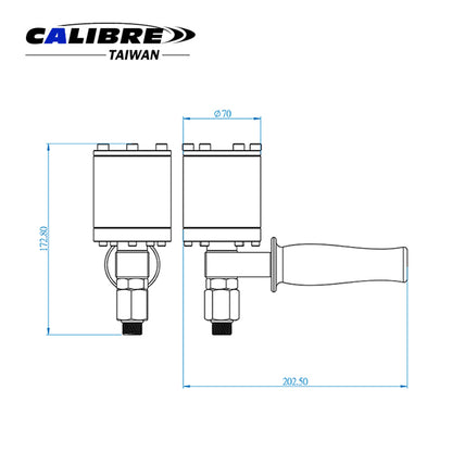 Stucked Diesel Injector Extractor Tool